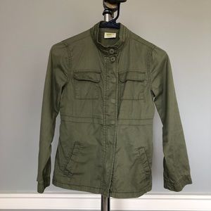 Khacki cotton jacket girls